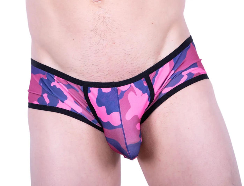 Small Briefs JJ MALIBU Pink Camo Brief 2
