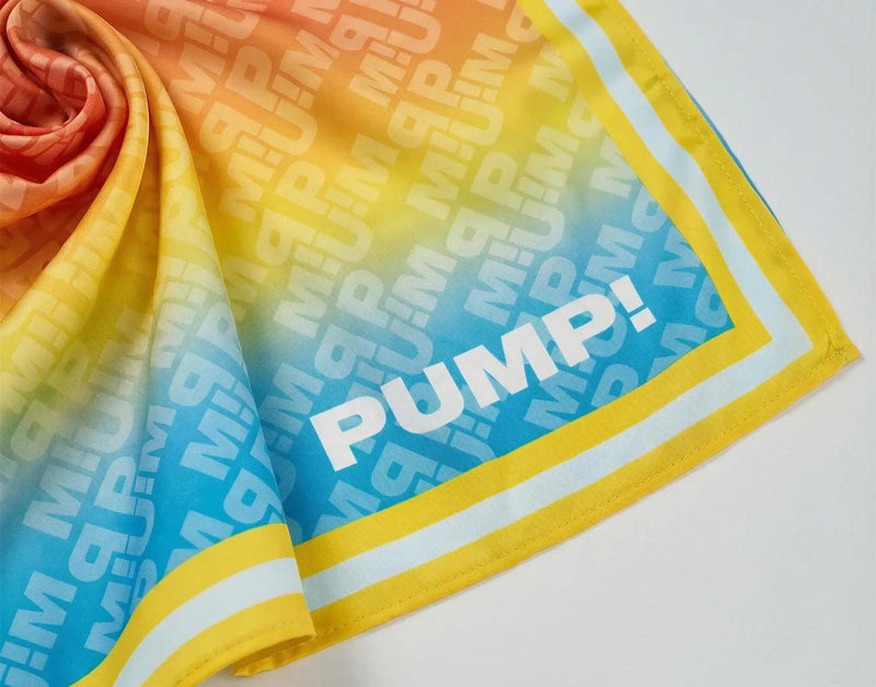 PUMP! Sunset Canvas Scarf Lightweight Quick-Dry Microfiber 99124 8