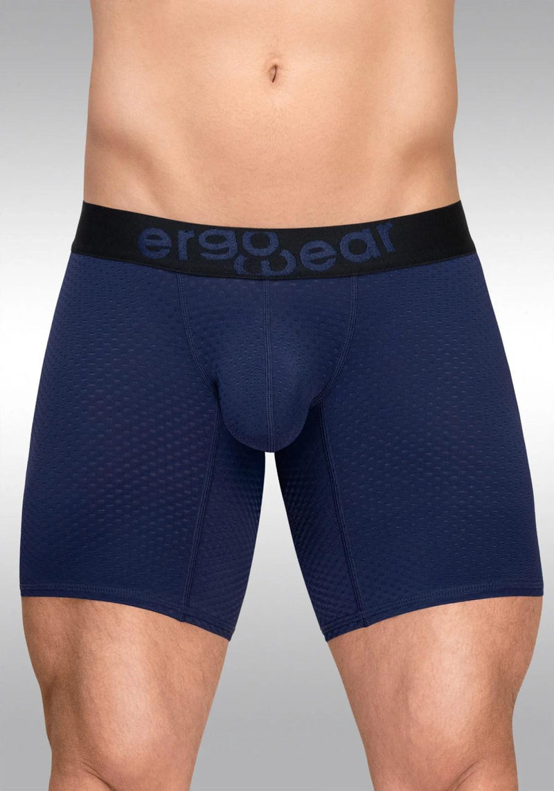 ErgoWear Boxer Briefs MAX Flow Stretchy Mid-Cut Long Boxer in Dark Blue 1792 108