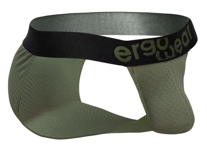 ErgoWear Bikini Briefs MAX Flow Micro-Perforated Mesh Brief Dark Green 1786 53