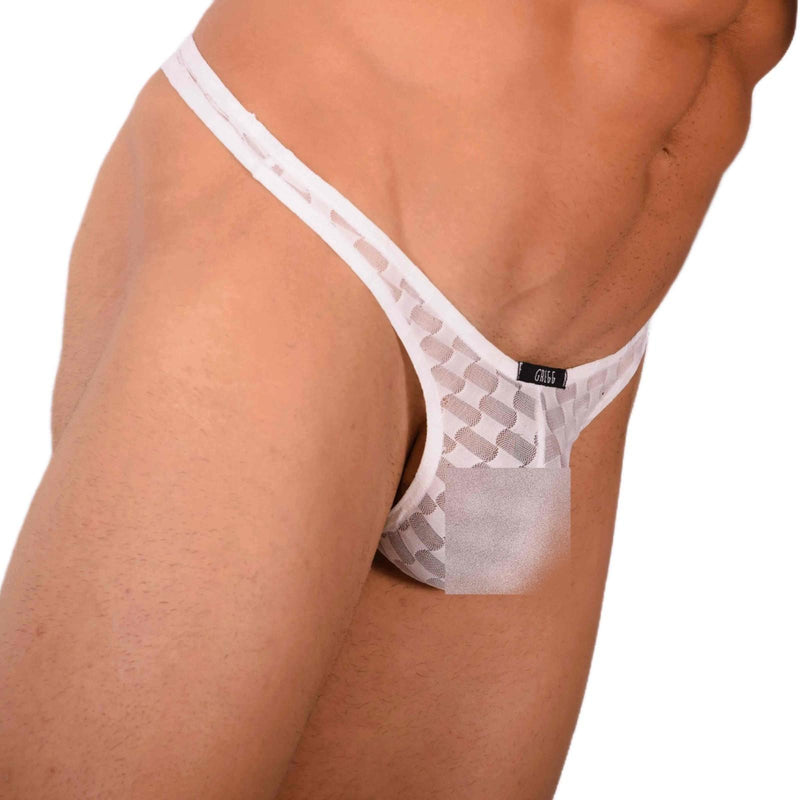XS Gregg Homme Sexy Pure White Thong 33946 MX18