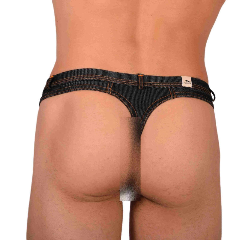 S Wojoer Sexy Grey and Orange Thong 33942 MX18
