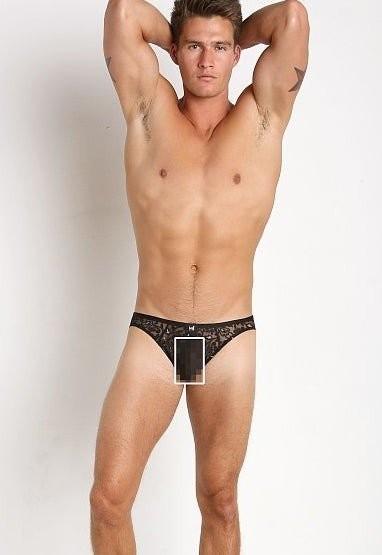 Gregg Homme Briefs Floral Burnout Rococo Mesh Brief 142103 68