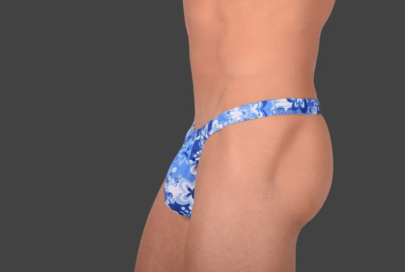 S/M SMU Thong Aqua 30-32 inch Waist 105222 MX2