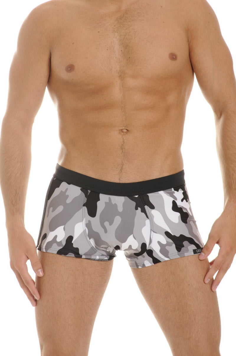 Medium Gregg Homme Solstice Gray Camo Swim Trunk 111036 141
