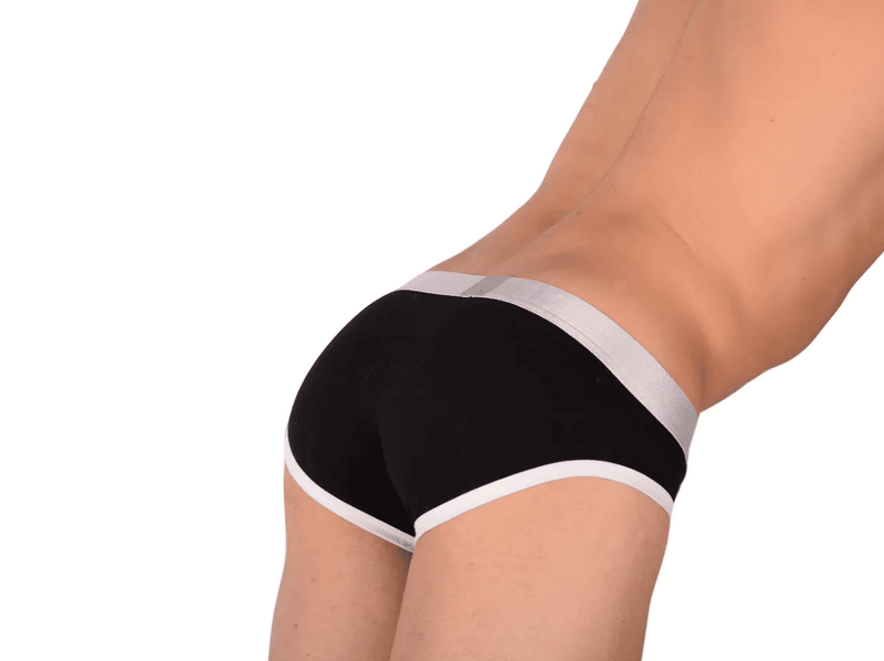 Small Private Structure Platinum Black Brief 3791