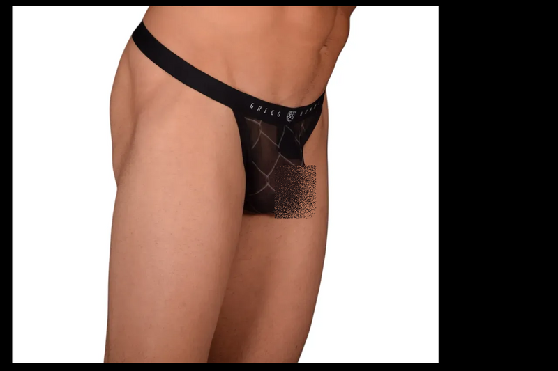 Medium Gregg homme See Through Thong c-ring MX22 100116