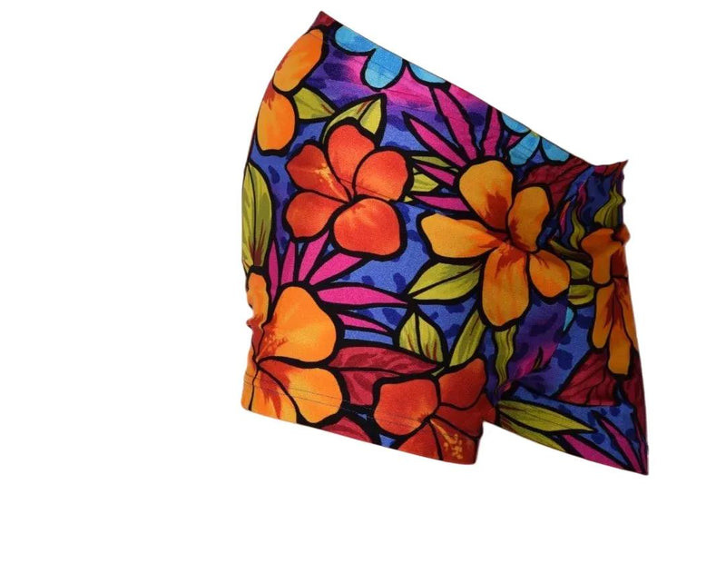 XS/S SMU Swim Hipster Underwear Hot Flowers 43108 MX12