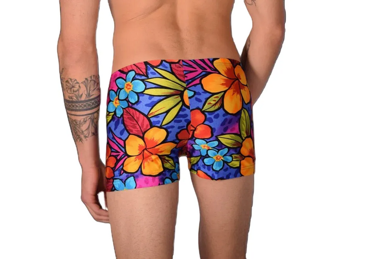 XS/S SMU Swim Hipster Underwear Hot Flowers 43108 MX12