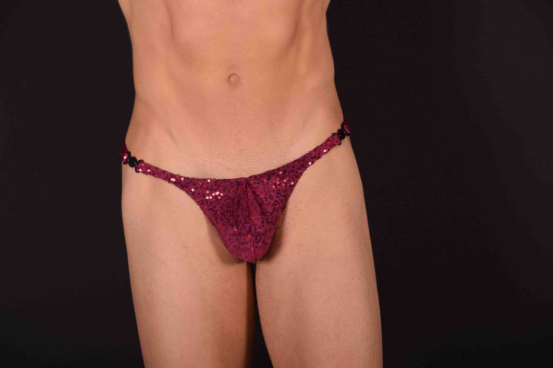 Medium SMU Detachable Red Thong 32/34" MX22 110123