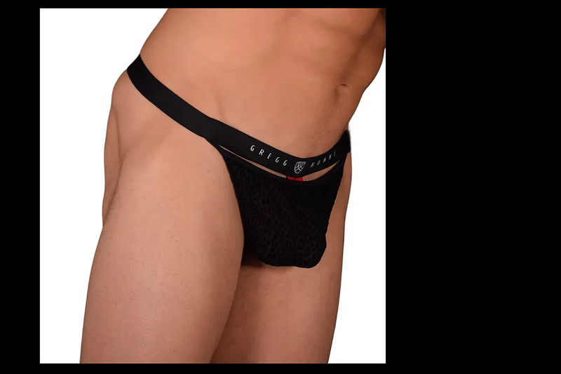 Small Gregg Homme See-Through String Thong MX22 100115