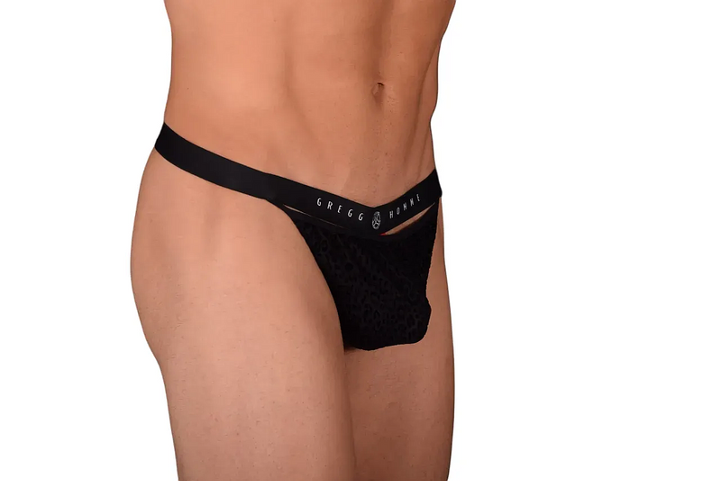 Small Gregg Homme See-Through String Thong MX22 100115