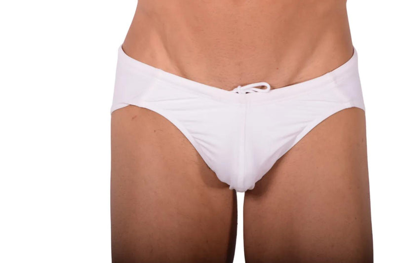 Medium Super SMU Men Swim Brief White MX22 110120