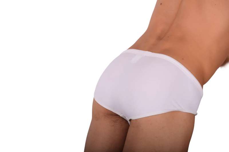 Medium Super SMU Men Swim Brief White MX22 110120