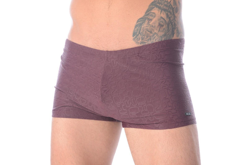 Medium HOM Hipster Swimsuit High Quality Burgundy M HOM1