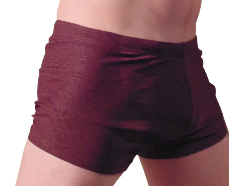 Medium HOM Hipster Swimsuit High Quality Burgundy M HOM1
