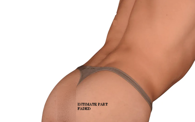 Medium Gregg Homme Thin Thong Olive C22 3030