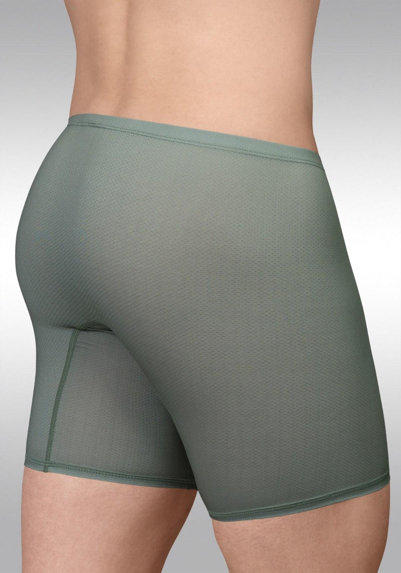 ErgoWear Long Boxer Briefs X4D SE Midcut in Olive Green 1804 17