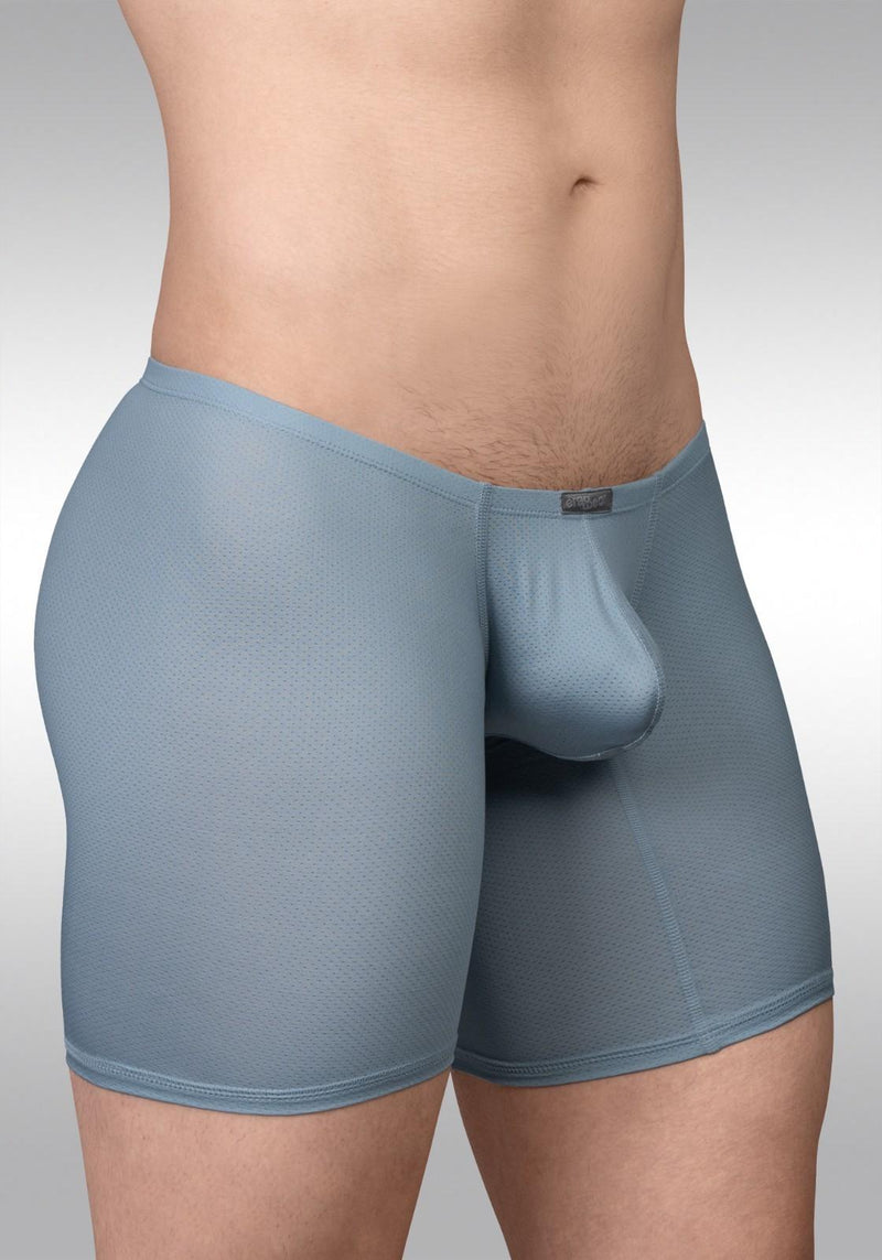 ErgoWear Long Boxer Briefs X4D SE Midcut in Stone Blue 1808 17