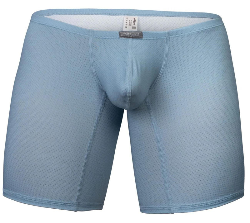 ErgoWear Long Boxer Briefs X4D SE Midcut in Stone Blue 1808 17
