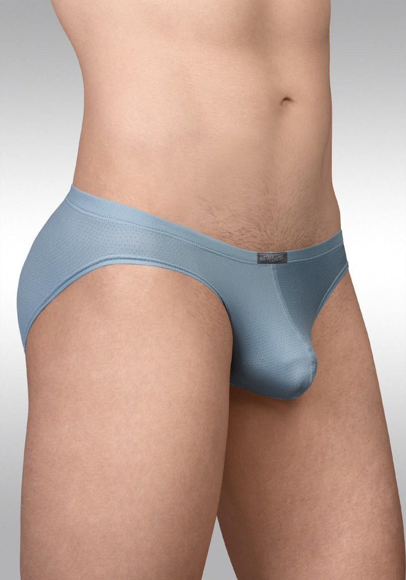 ErgoWear Bikini Briefs X4D SE 3D Pouch Micro-Mesh in Stone Blue 1806 14