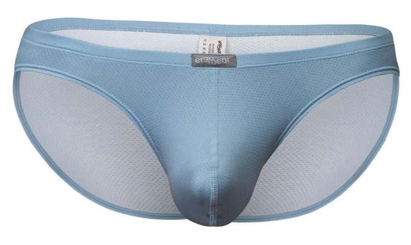 ErgoWear Bikini Briefs X4D SE 3D Pouch Micro-Mesh in Stone Blue 1806 14