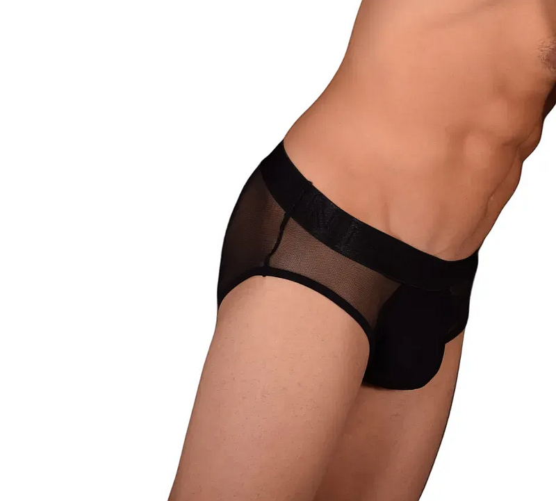 XS Modus Vivendi Sheer Black Brief 154B