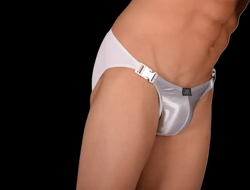 XS Modus Vivendi Unique Detachable Silver Brief 154B
