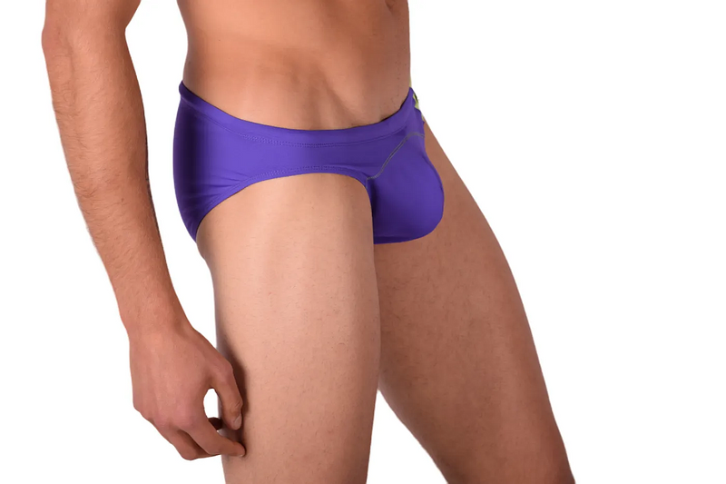 Medium Gregg homme Swim Brief Purple 60007 MX23