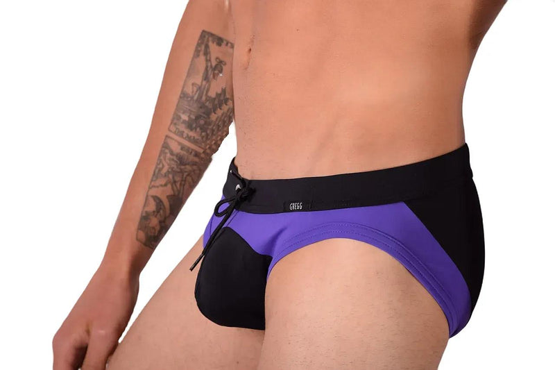 Small Gregg Homme Swim Brief Purple 60026 MX23