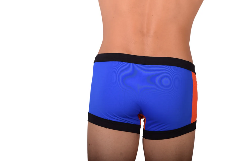 Small Gregg Homme Swim Shorts Blue/Orange 60001 MX23