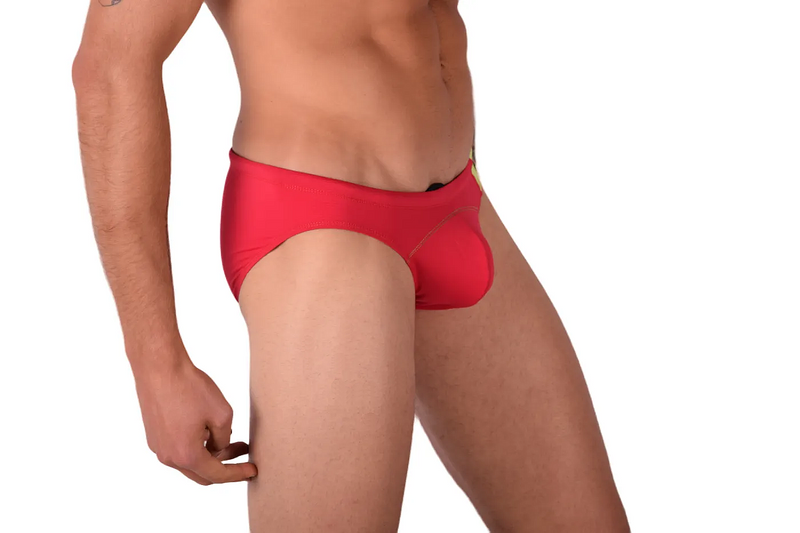 Small Gregg homme Swim Brief Red  MX23 60006