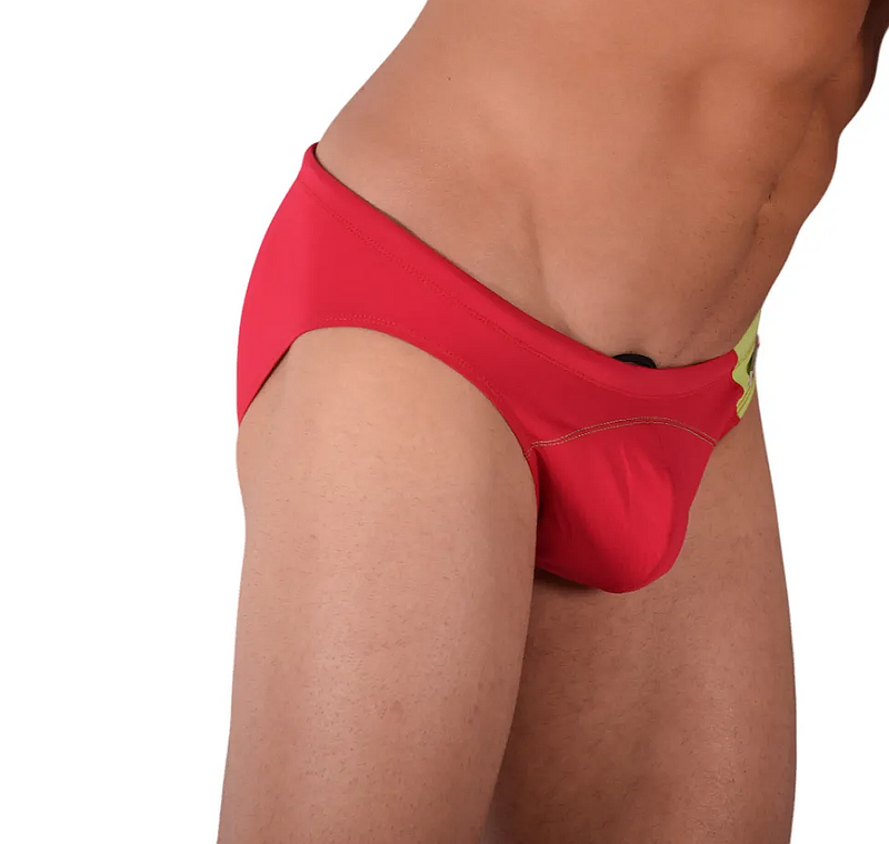 Small Gregg homme Swim Brief Red  MX23 60006