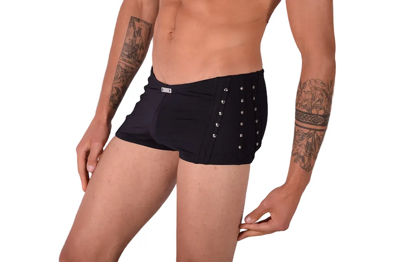 Small Gregg Homme Swimwear Black 60025 MX23