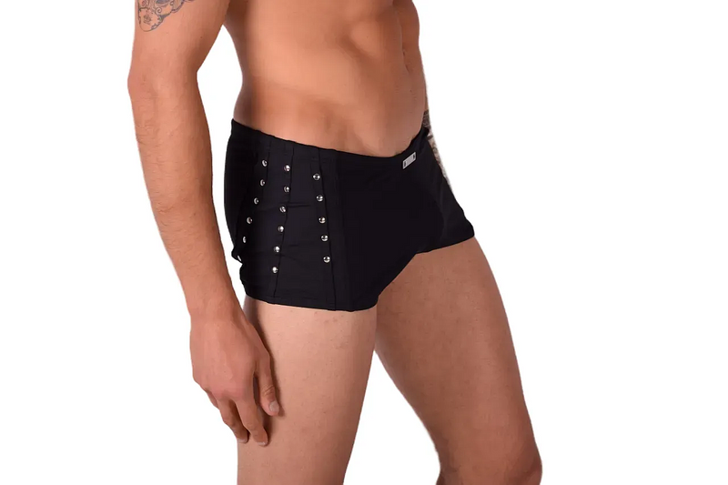 Small Gregg Homme Swimwear Black 60025 MX23