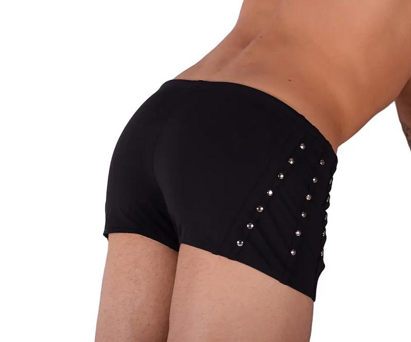 Small Gregg Homme Swimwear Black 60025 MX23