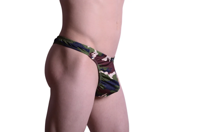 One Size Gregg Homme Swim Thong Camouflage 32/36 A9504