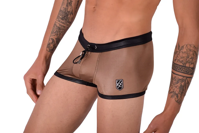 Small Gregg Homme Swimwear Short Hightides Swim Trunk Squarecut Copper 112835 134