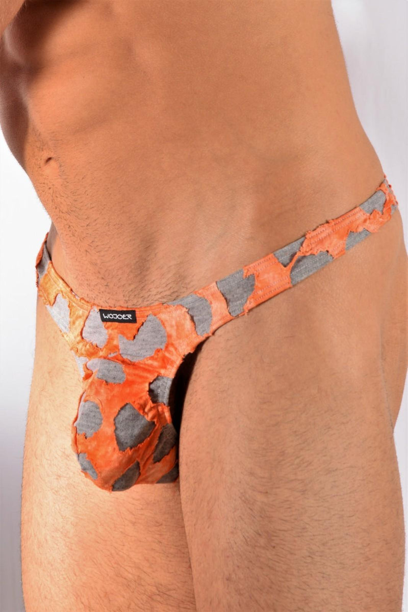 XL WOJOER Unique Collectable Thong Orange 4