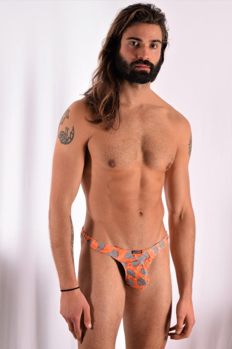 XL WOJOER Unique Collectable Thong Orange 4