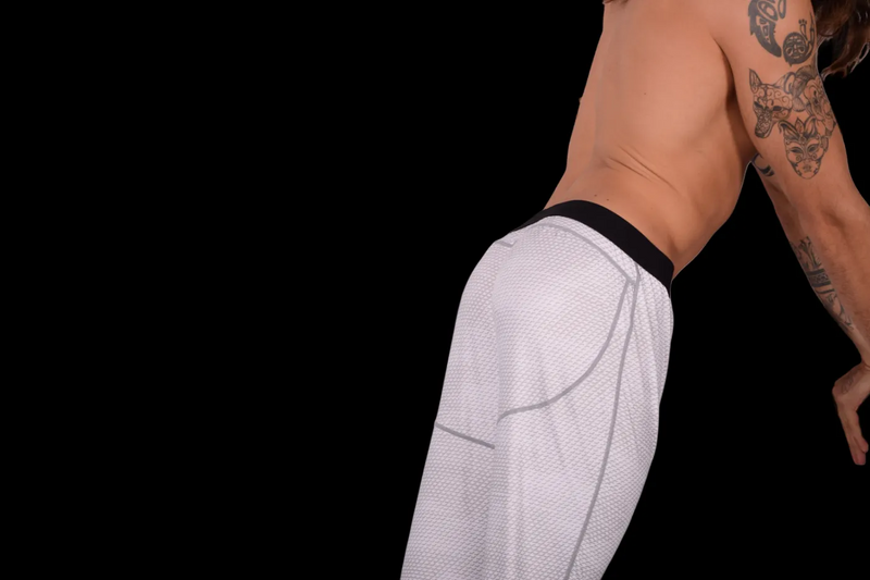 Medium SMU Legging Fitted Athletic Gym Pants Grey 12572 MX8