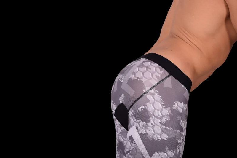 Small Daniel Alexander Athletic Legging Gym Fitted Pants Grey DA10 MX1