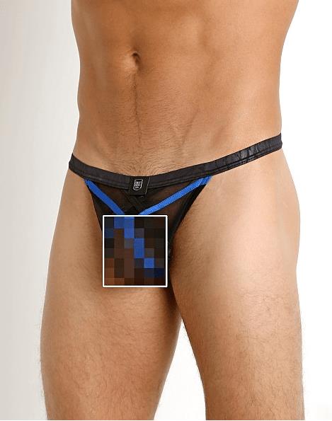 Small Gregg Homme X-Otik Thong Blue 150024 MX18