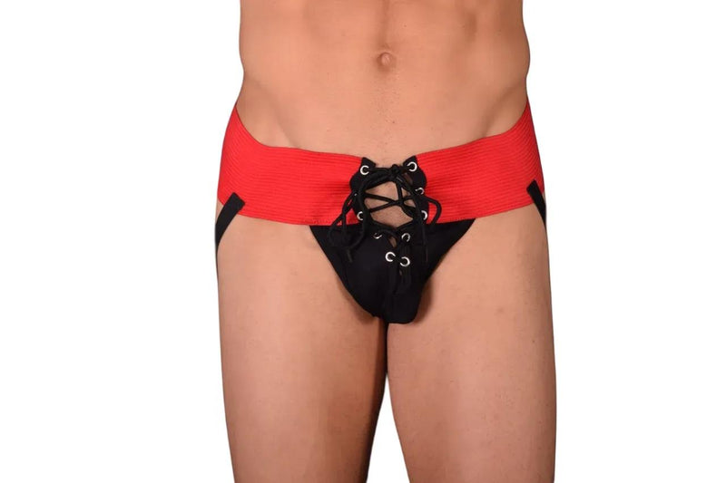 Medium Gregg Homme Front Laced Jock 86034 129