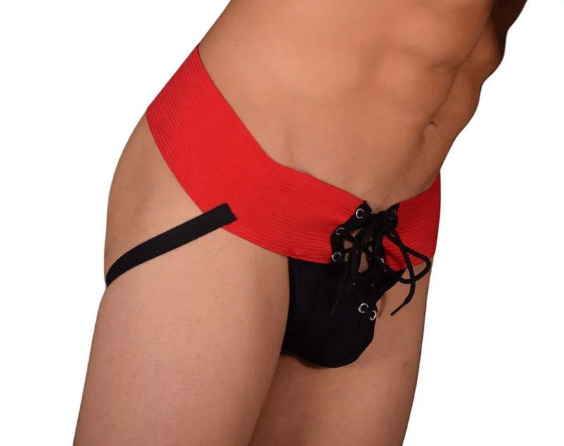 Medium Gregg Homme Front Laced Jock 86034 129