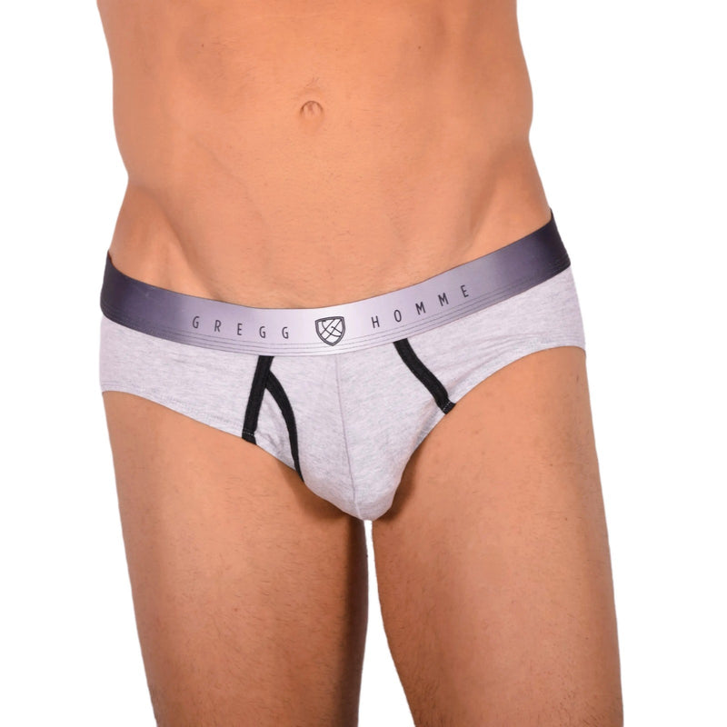 Medium Gregg Homme Brief Pale Grey 3047 C22