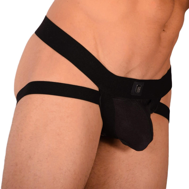 Small Gregg homme Sheer Black Jock  22c 3040