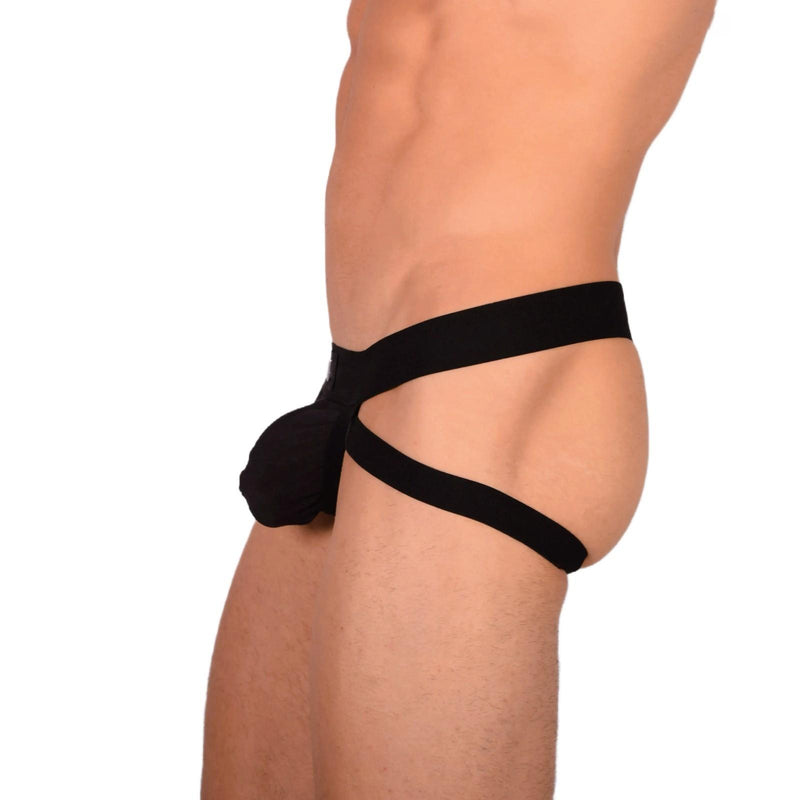 Small Gregg homme Sheer Black Jock  22c 3040