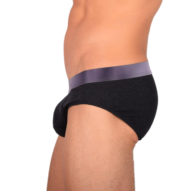 Large Gregg Homme Brief Charcoal 3045 C22