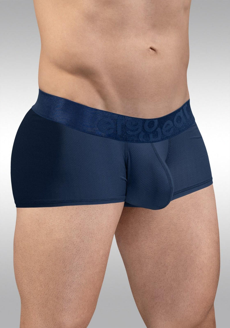 ErgoWear Boxer Trunks MAX Bold SE Satin-Finish WaistBand in Dark Blue 1814 19